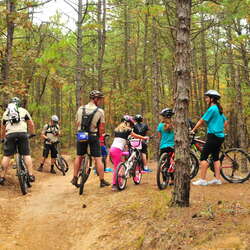Trips For Kids JORBA - Biking in Allaire State Park, Fall 2013 - 10/05/2013