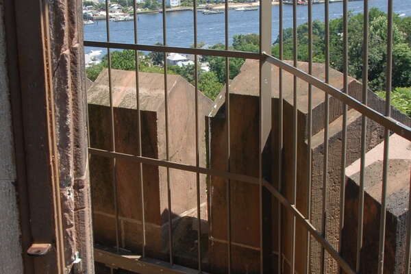 Caged in like an animal