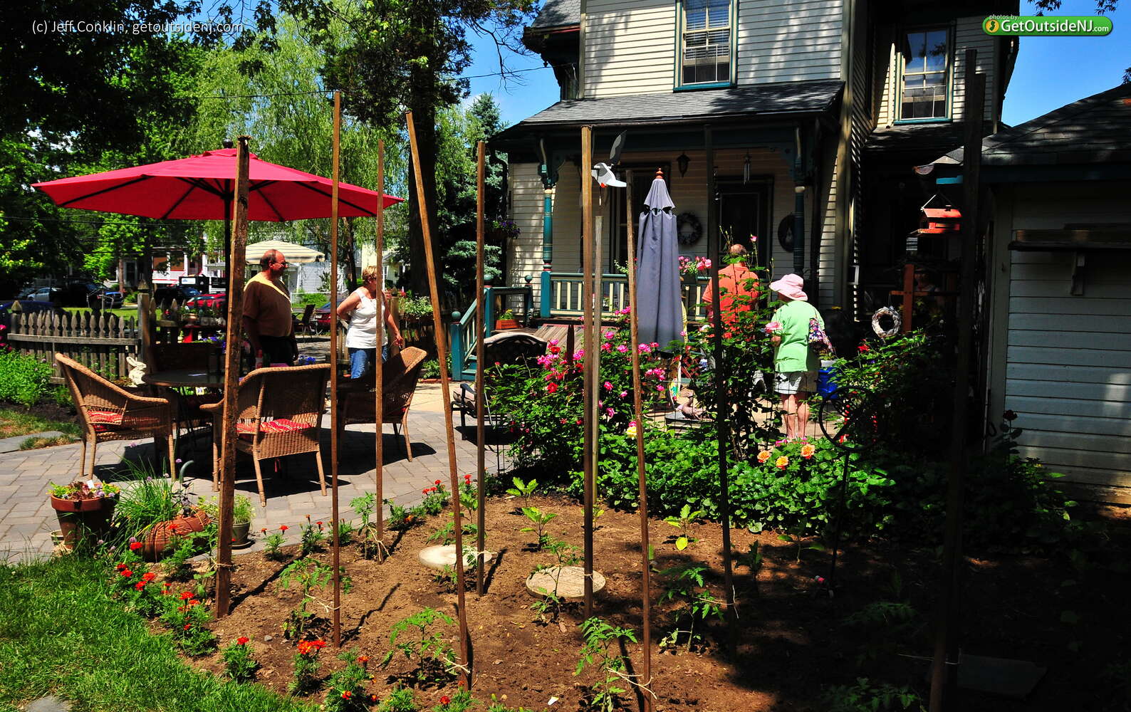Keyport GardenWalk, June 2nd and 3rd Selfguided tour of public and