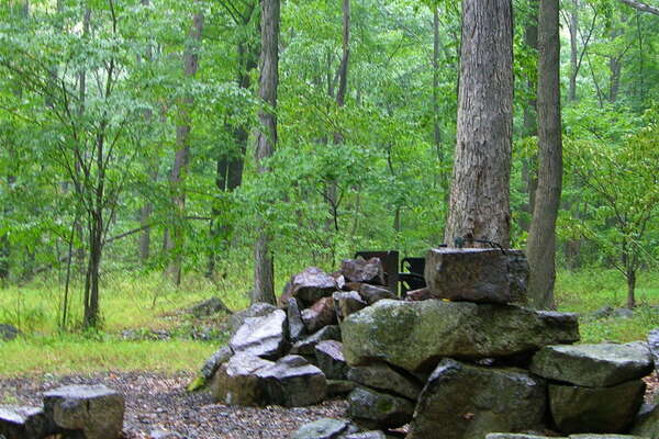 From inside the tent when raiing