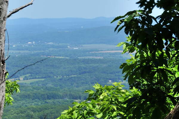 Looking east from the top of the mountain