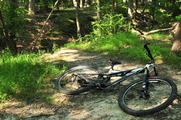 Trails around the group campground