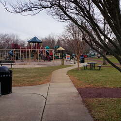 Playing in Sickles Park, Little Silver - 01/01/2020