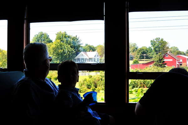 Scenic ride on the Black River and Western Railroad