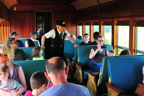 Scenic ride on the Black River and Western Railroad