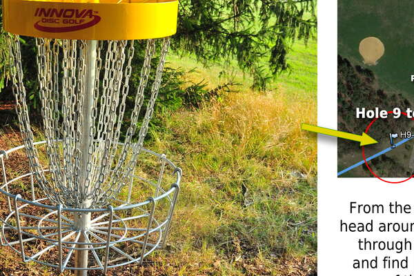 Ocean County Disc Golf logo