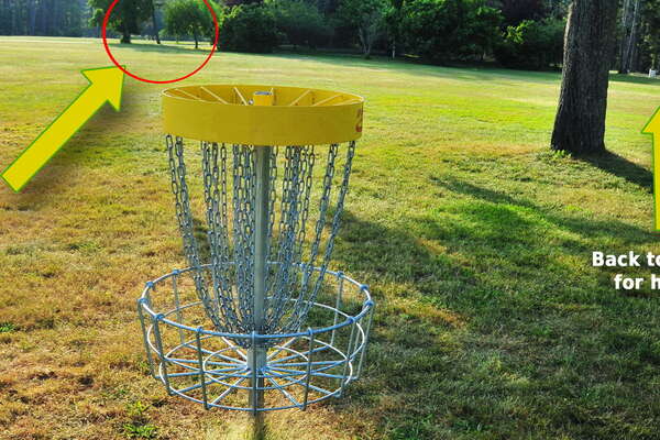 Walk between Hole 10 and 11