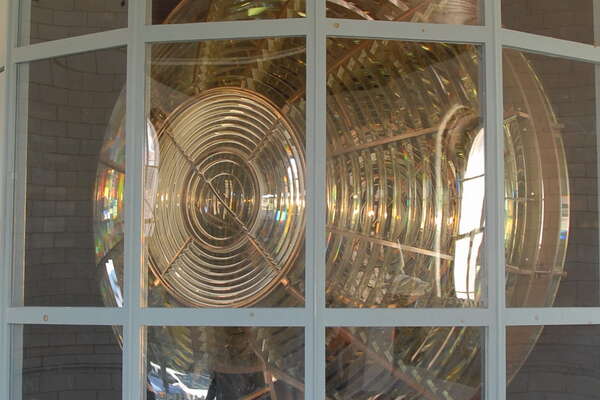 One of the original lights used in the lighthouse