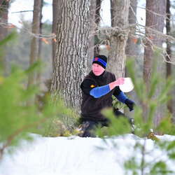 Ocean County Disc Golf Ice Bowl, Round 2 (Afternoon with Snow) - 01/25/2014