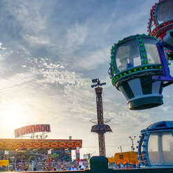 Some rides at the Jenkinson's Amusement Park - 12/11/2021