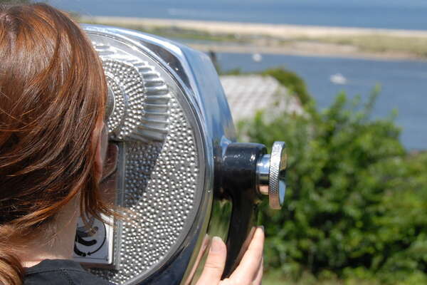 I can see the nude beach from here