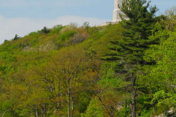 Monument from the beach